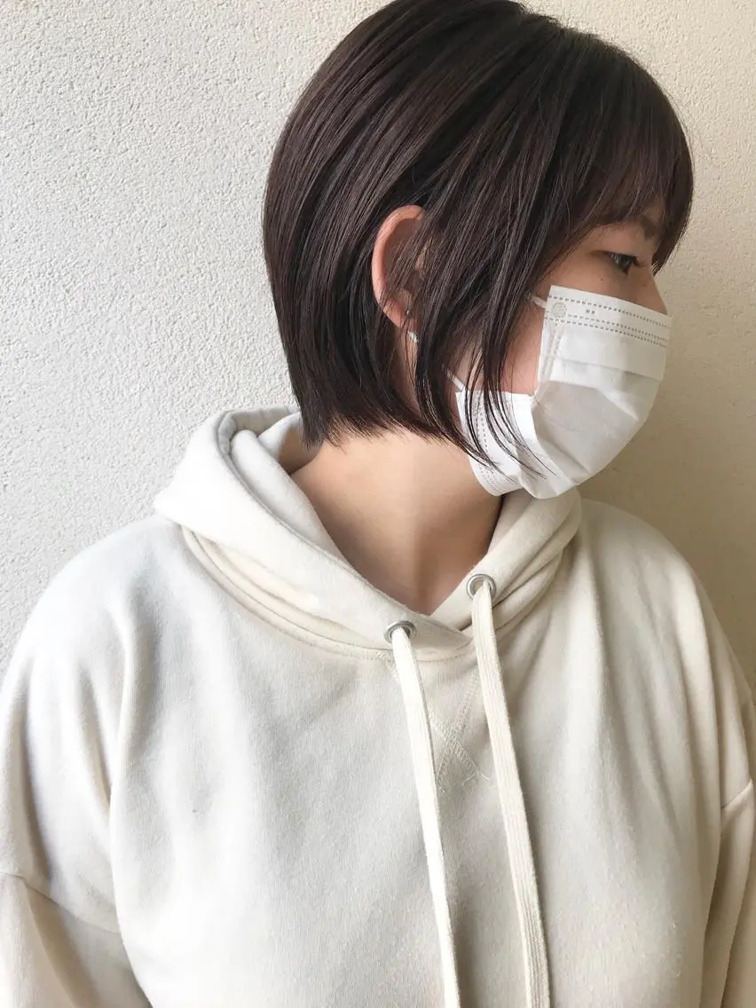ショート ショートヘア 沢田 瞳のヘアスタイル