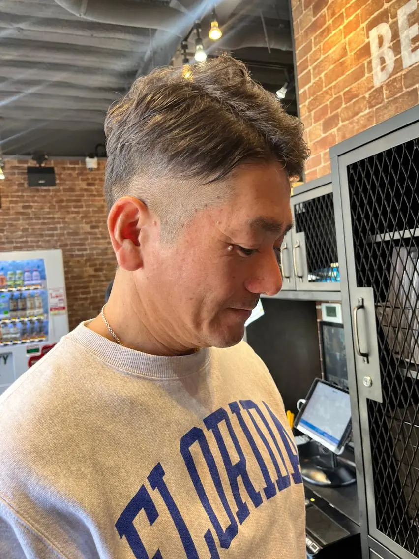 ショート カラー パーマ ヘアアレンジ メンズ キッズ ネイル マツエク・マツパ アイブロウ メンズブリーチ メンズハイライト メンズインナーカラー メンズ韓国風 ブリーチ 久木原 ゆりのヘアスタイル