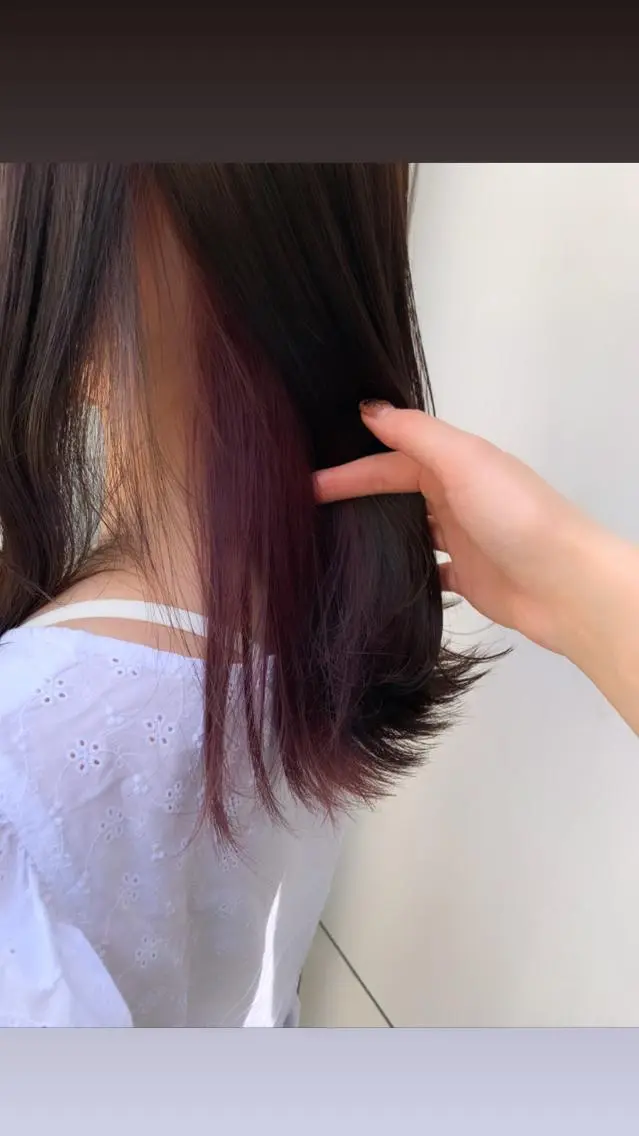 セミロング カラー 💘大人可愛く💘 Natsuki❥❥❥のヘアスタイル