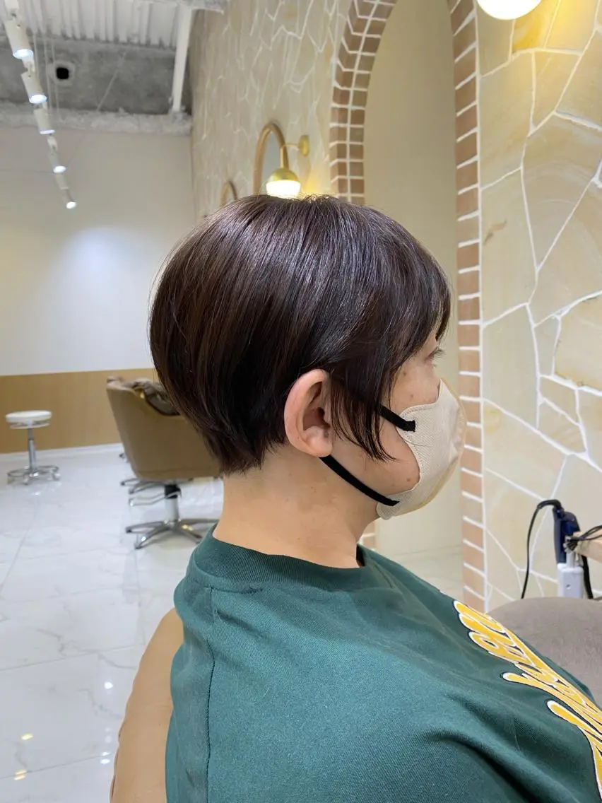 ショート ショートヘア 坂井 茅聖のヘアスタイル