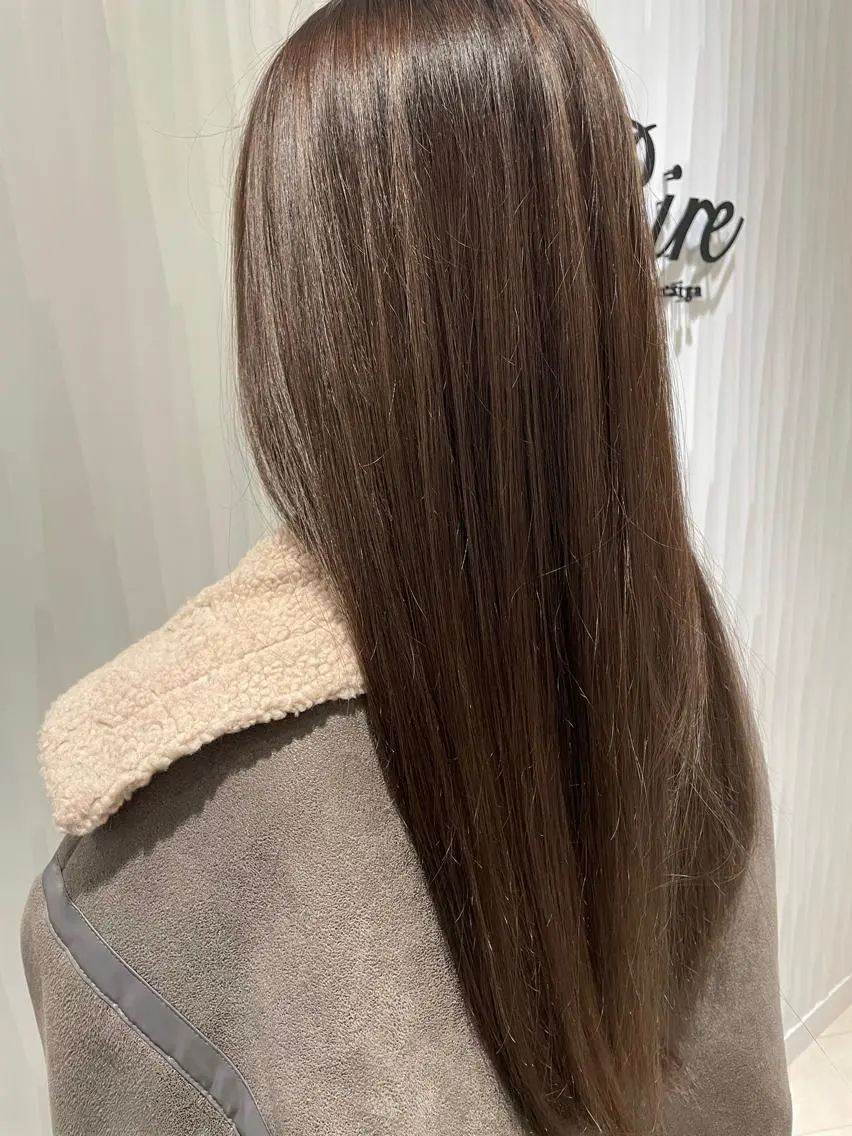 ロング カット トリートメント ヘッドスパ 小林 伯熙のヘアスタイル