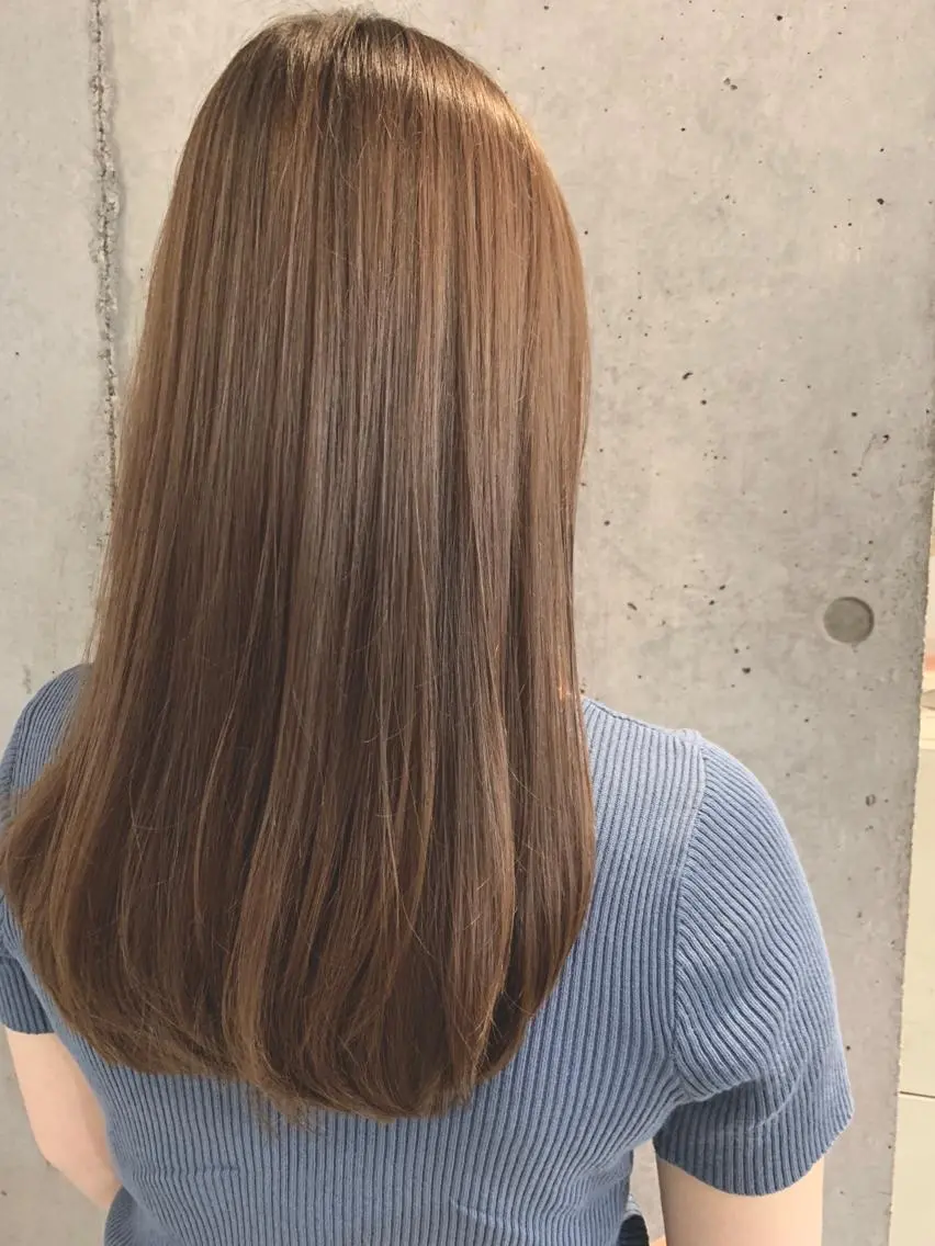 ミディアム カラー MAYU 💚森下のヘアスタイル