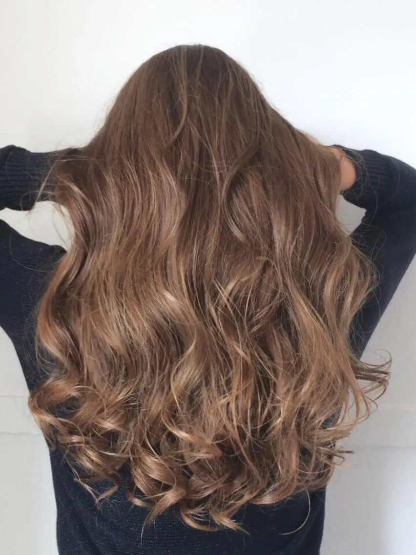 ロング カラー カット ヘアカラー トリートメント 🍀ナガヤマ ヒデアキ🍀のヘアスタイル