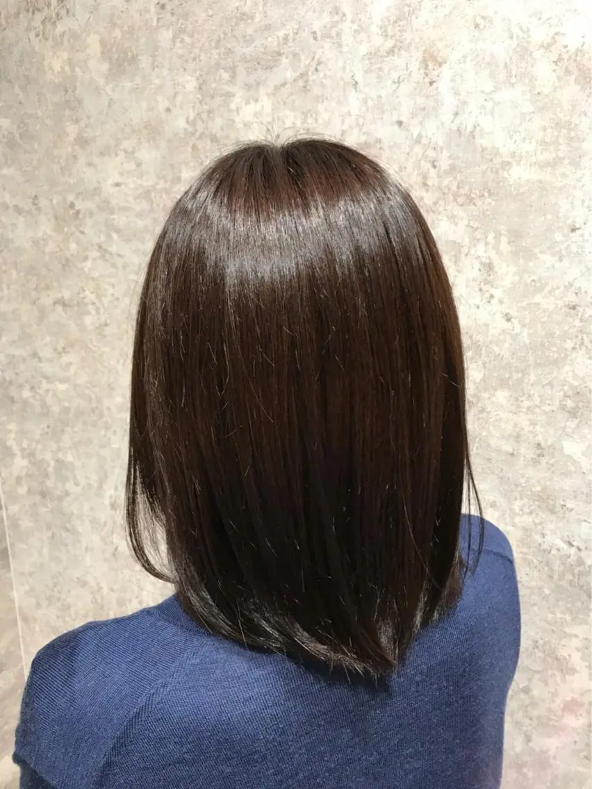 ミディアム カラー ブラウンカラー ナチュラルブラウン 🫟Blanco🫟 Color&Careのヘアスタイル