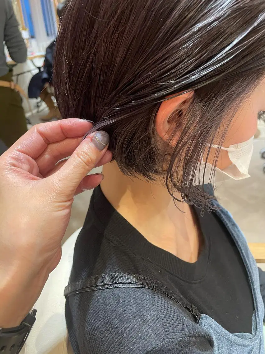ショート カラー 沖縄東京2拠点美容師 mamicoのヘアスタイル