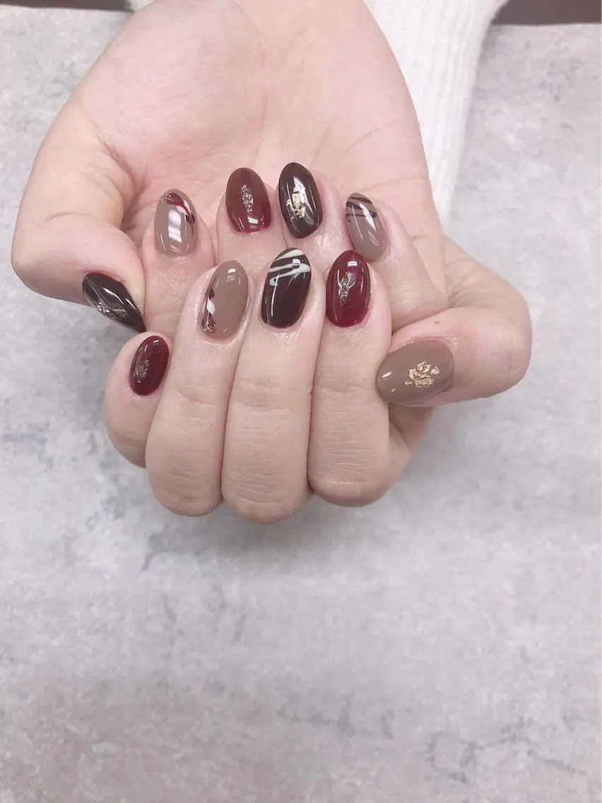 ネイル バレンタイン FASTNAIL PLUS 新宿店のネイルデザイン