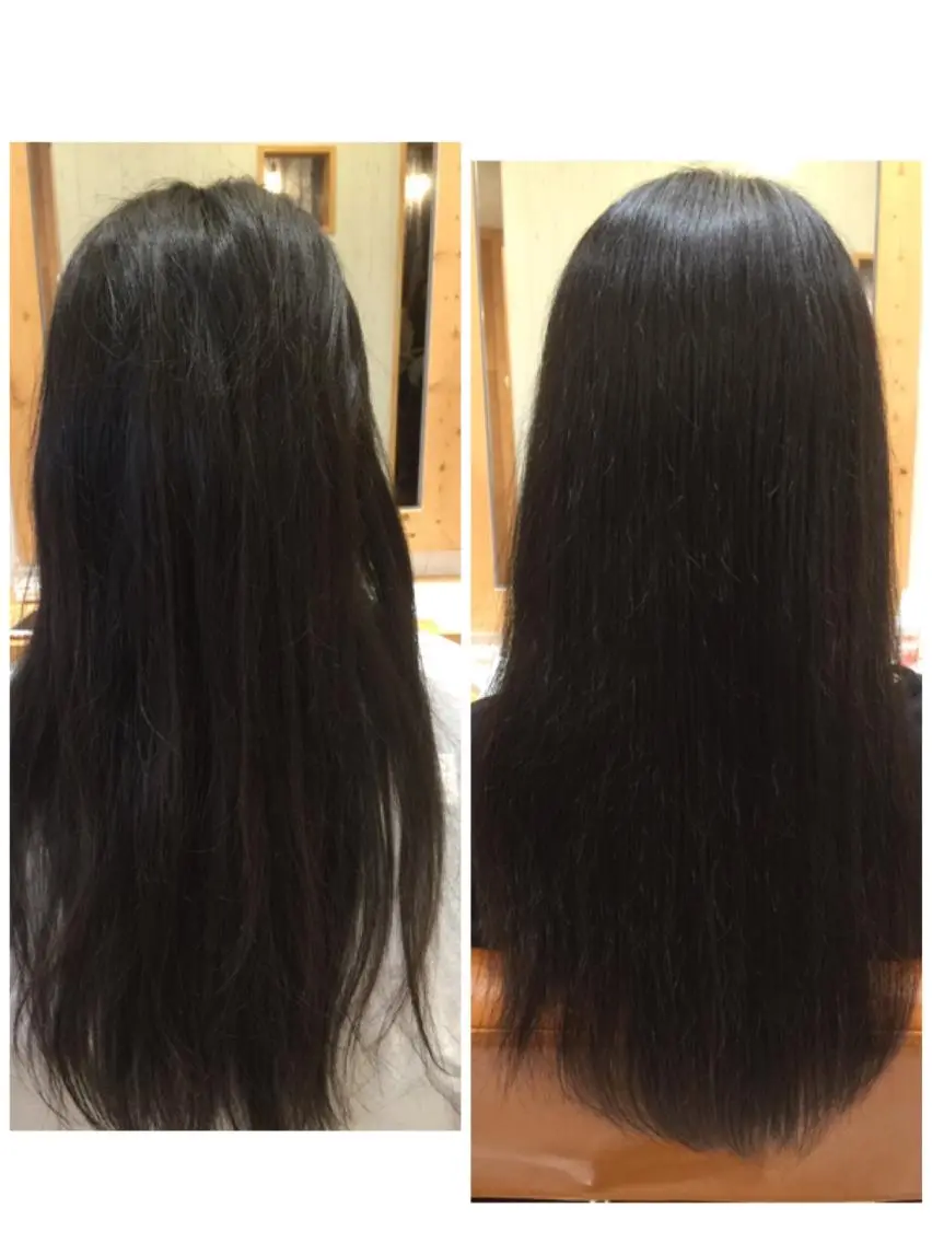 セミロング ロング 髪質改善 トリートメント ツヤ髪専門美容師 桑原 和誠のヘアスタイル