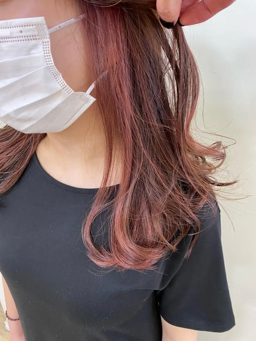 カラー SALOWIN栄 高須大貴のヘアスタイル