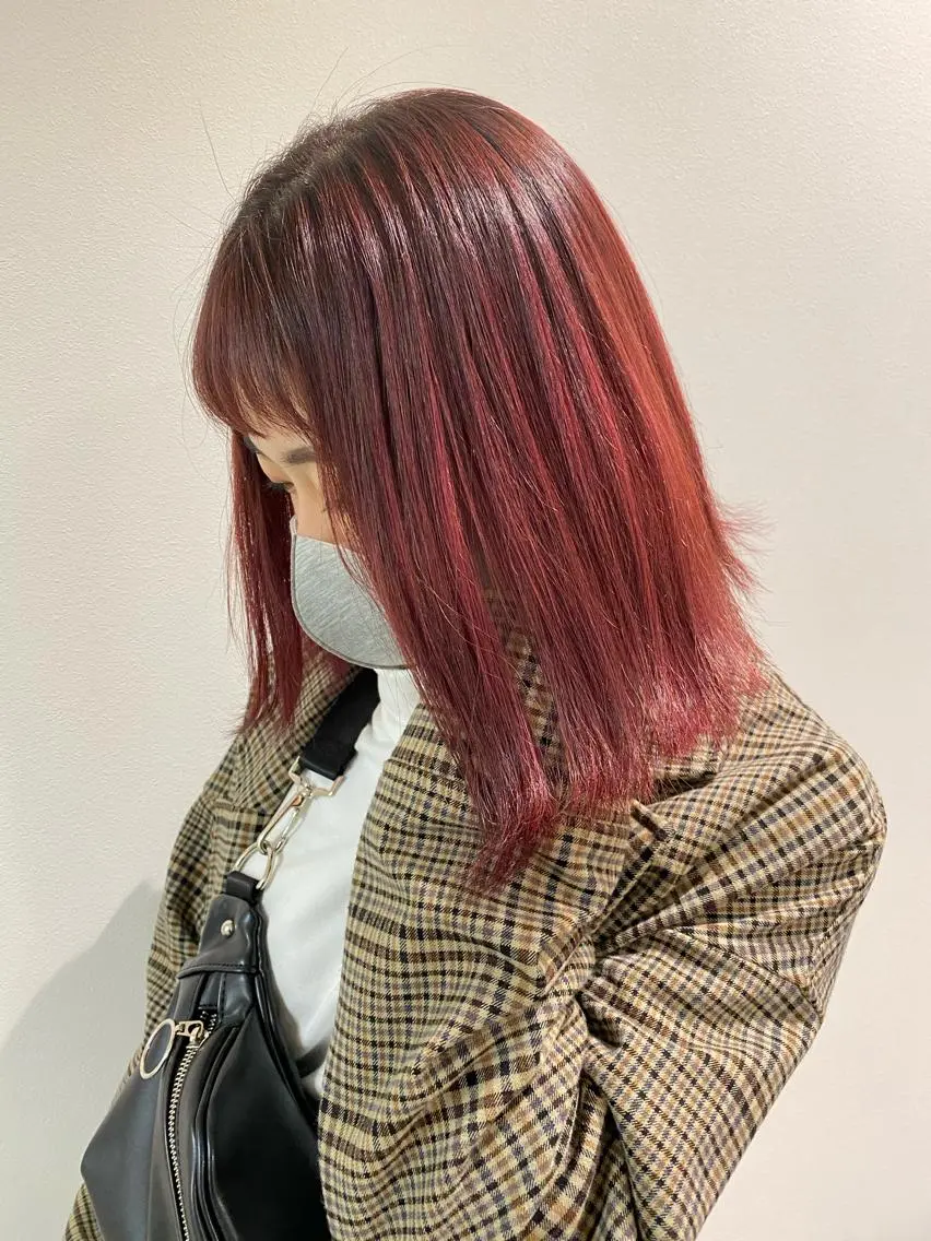 ミディアム ヘアカラー トップスタイリスト/ アユミのヘアスタイル