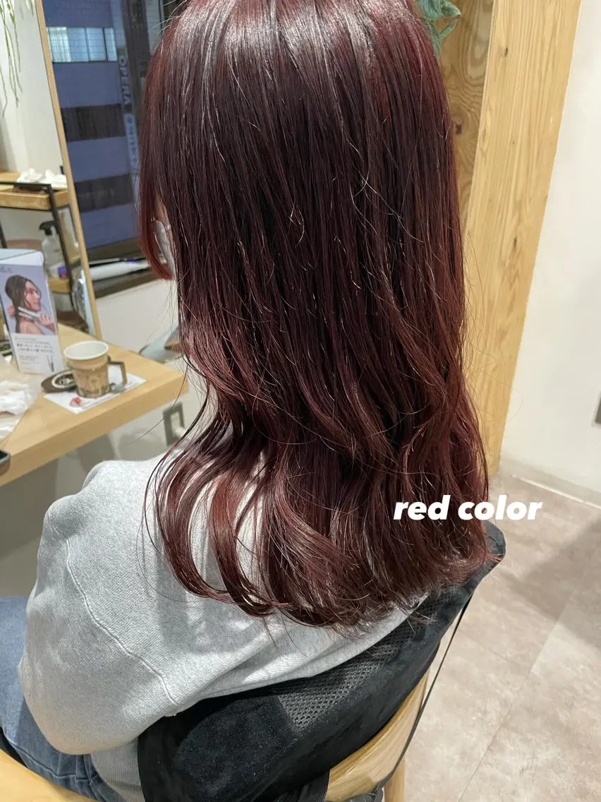 ミディアム カラー パーマ ヘアアレンジ キッズ ヘアカラー 🌿AMANE🌿 sakiのヘアスタイル