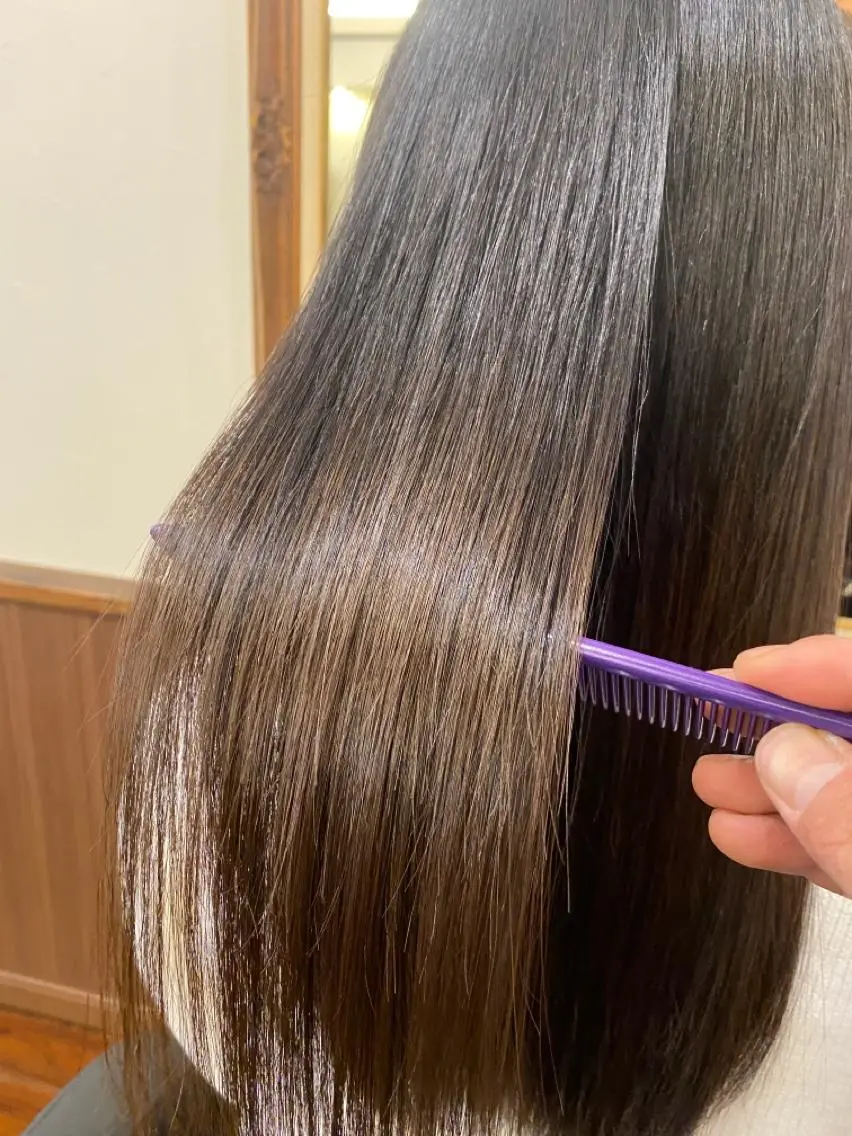 ロング 髪質改善 トリートメント 名古屋栄の髪質改善 トリートメント/清田のヘアスタイル