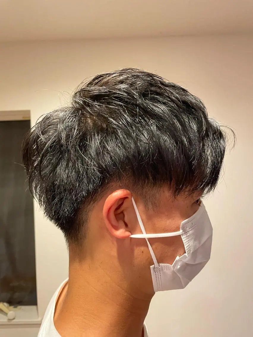 メンズ マッシュ 刈り上げ カット SOYON船橋店 西澤元気のヘアスタイル