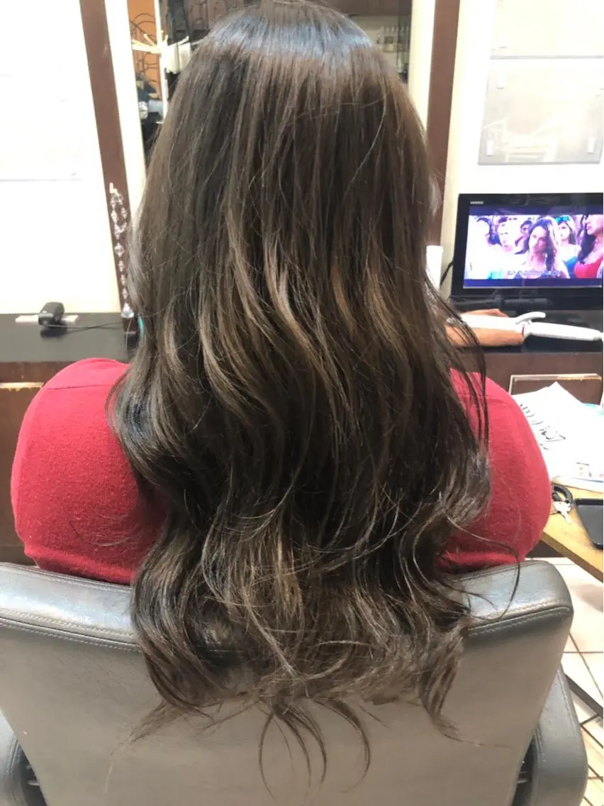 ロング ❣️モードケイズ塚口 和田一将のヘアスタイル