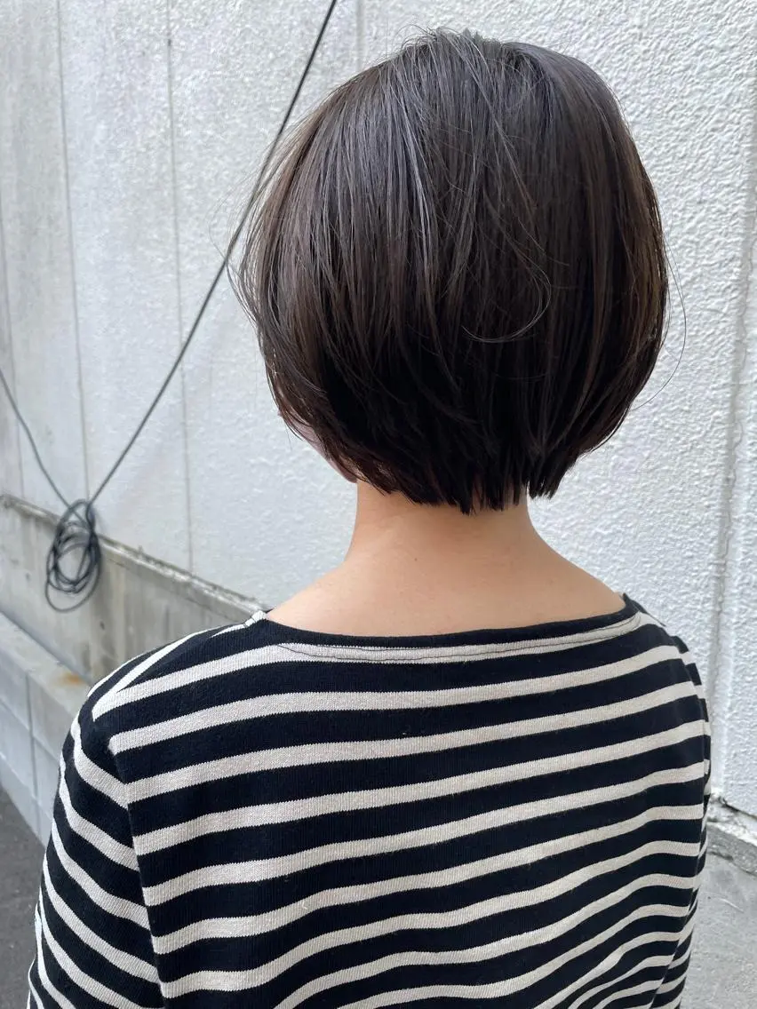 ショート ショートヘア カット ヘアカラー トリートメント ayane⭐️ボブ・ ショート・パーマのヘアスタイル