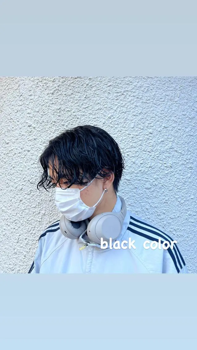 ショート カラー メンズ 茅ヶ崎パーマ特化/ スパイラル/ハルキのヘアスタイル