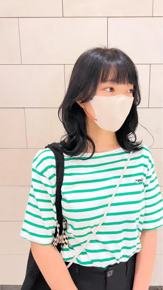 ショート フルガキ ハルカ天神美容室のヘアスタイル
