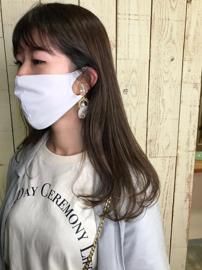 ロング 福田 ジュンキのヘアスタイル