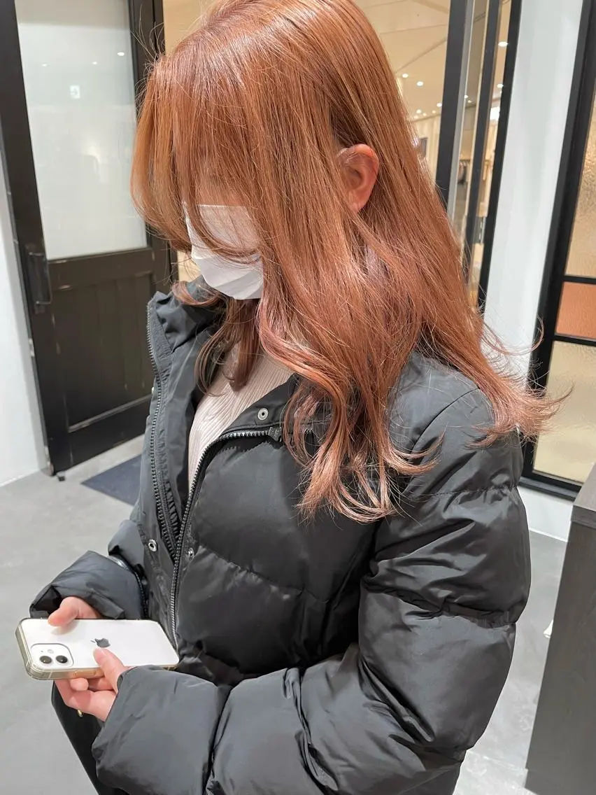 ロング カラー ヘアアレンジ 小倉 愛里のヘアスタイル