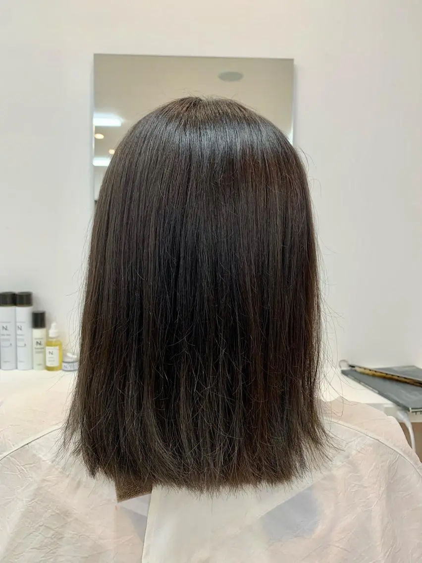カラー 透明感カラー 髪質改善/艶感カラー 田中 陵のヘアスタイル