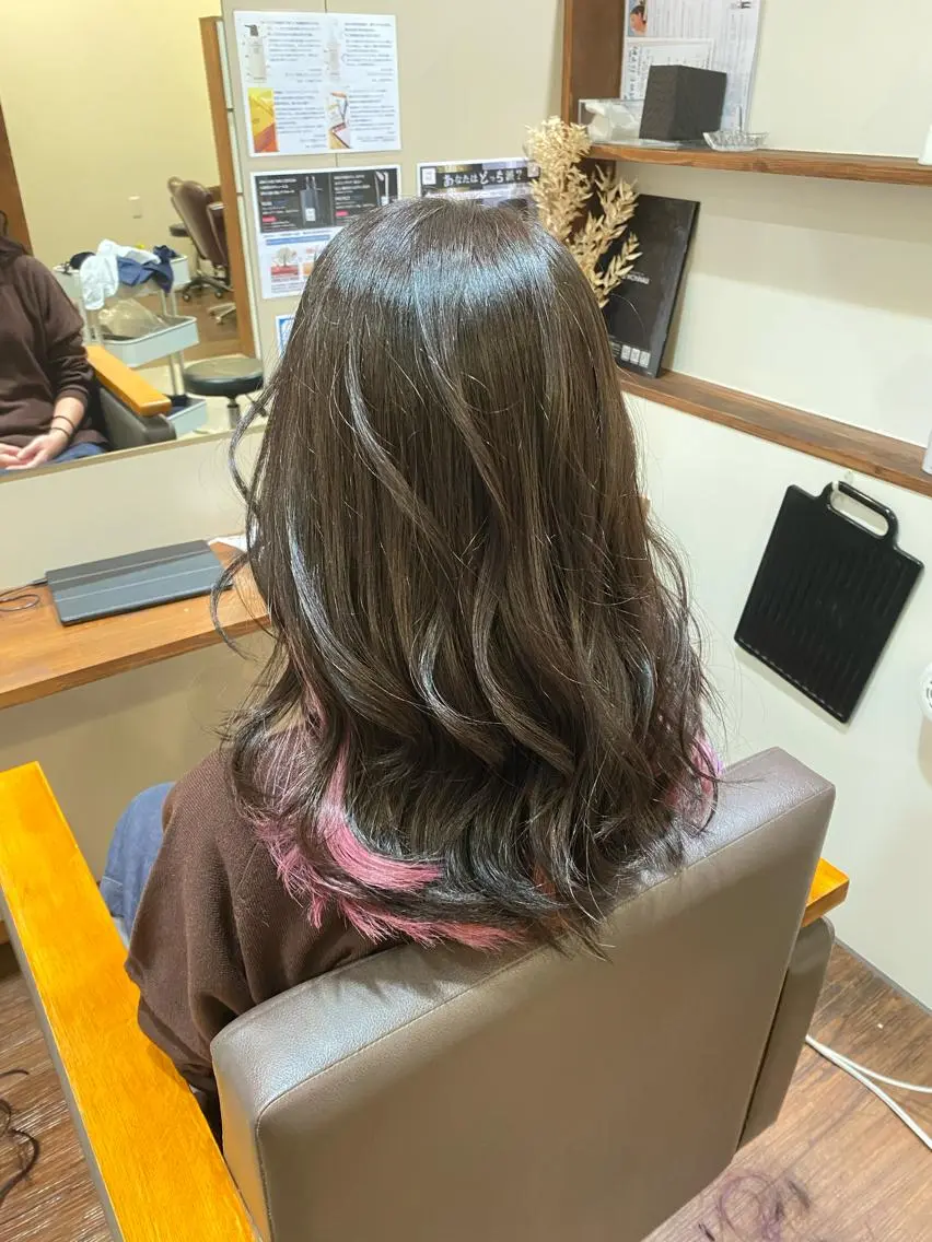セミロング 髪質改善特化 長澤友哉のヘアスタイル