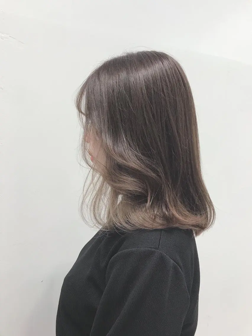 セミロング カラー ヘアアレンジ カット ヘアカラー トリートメント 【代表】 たき〜のヘアスタイル