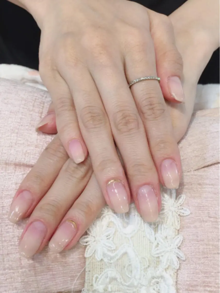 ネイル ビジューバイアクイユ ネイルズ 東中野店のネイルデザイン