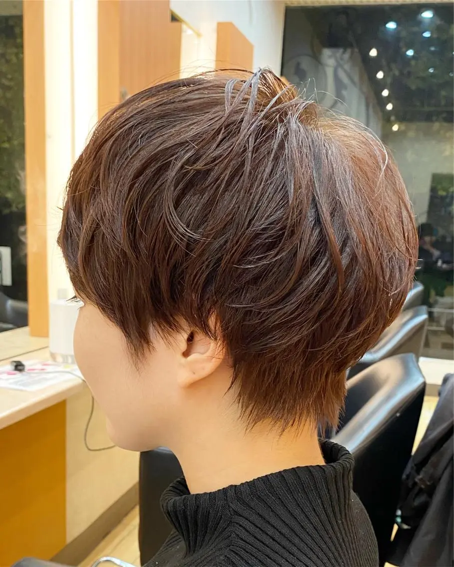 ショート カット ヘアカラー トリートメント ✂︎ショートの匠✂︎ 坂巻 慶輔のヘアスタイル