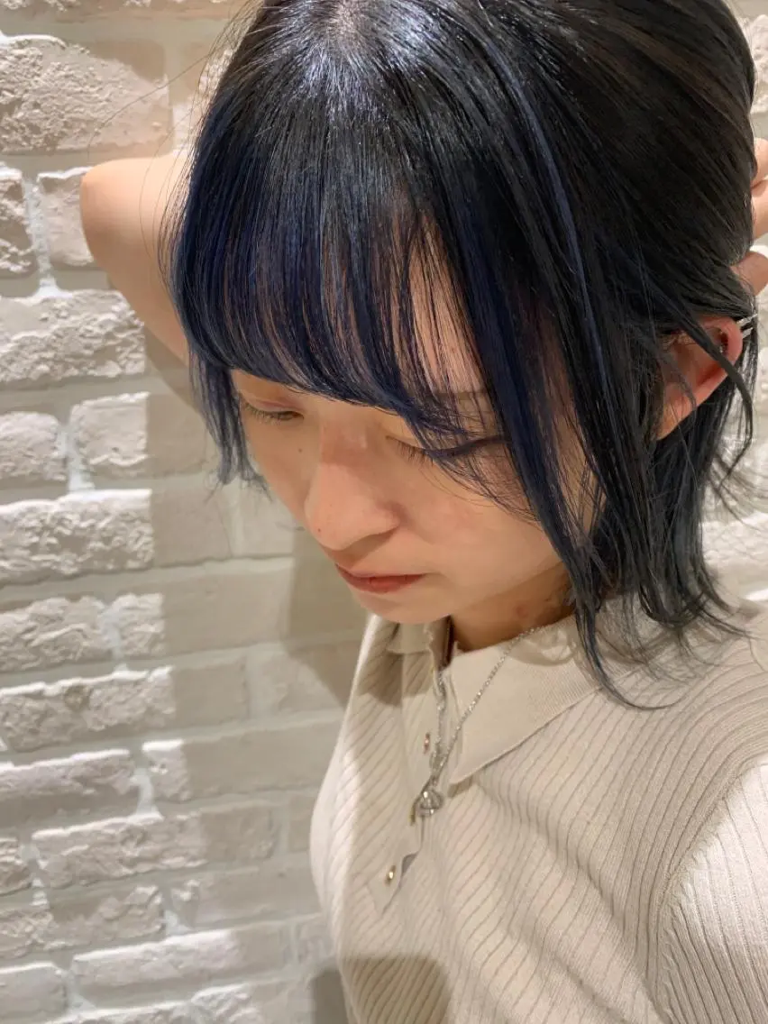 ミディアム ミストバング 悩み解決美容師 Futo✨のヘアスタイル
