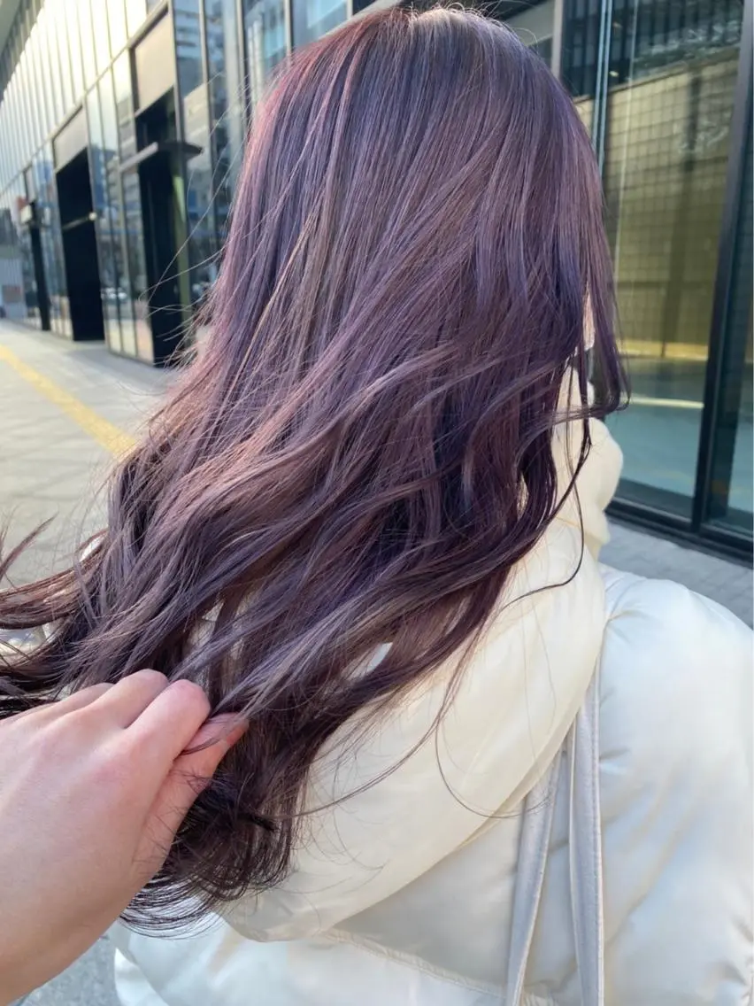 ロング カラー i'll 未空のヘアスタイル