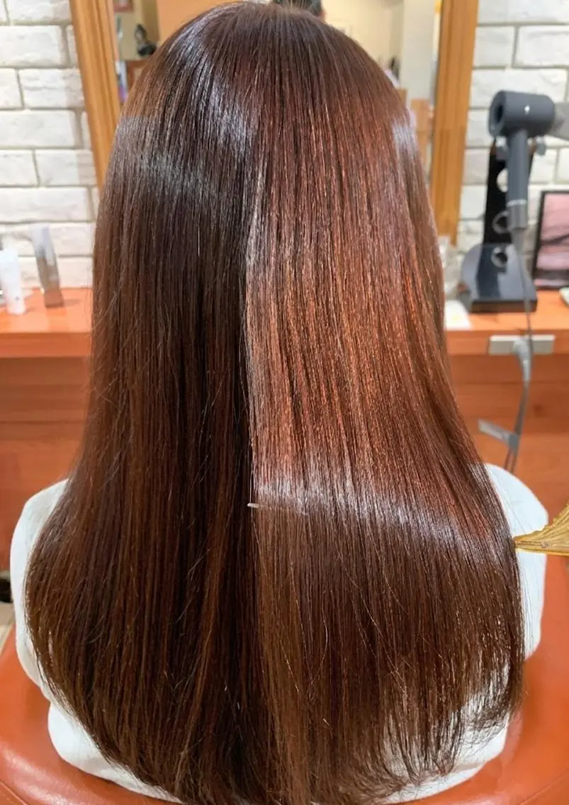 ロング 髪質改善 カット ヘアカラー トリートメント ヘッドスパ flencia 丸 和博|カットのヘアスタイル