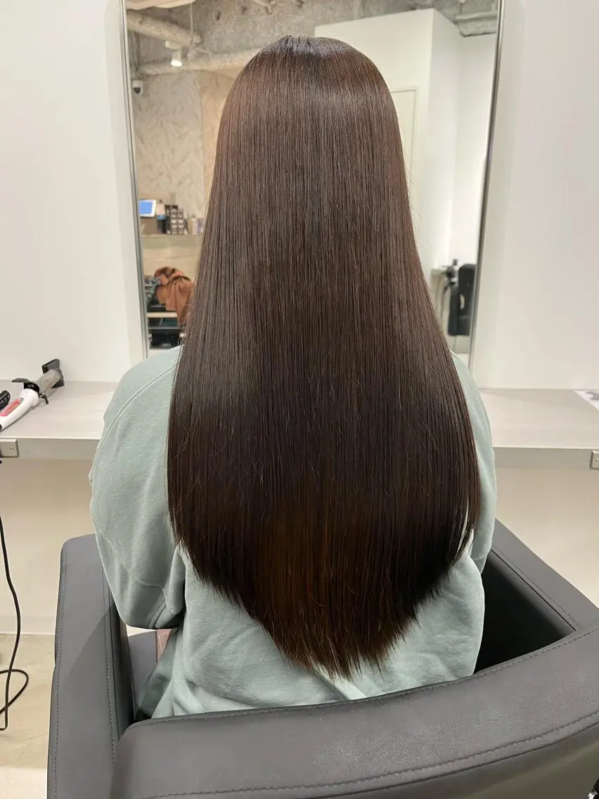 ロング カット ヘアカラー トリートメント 【代表】 辻龍樹のヘアスタイル