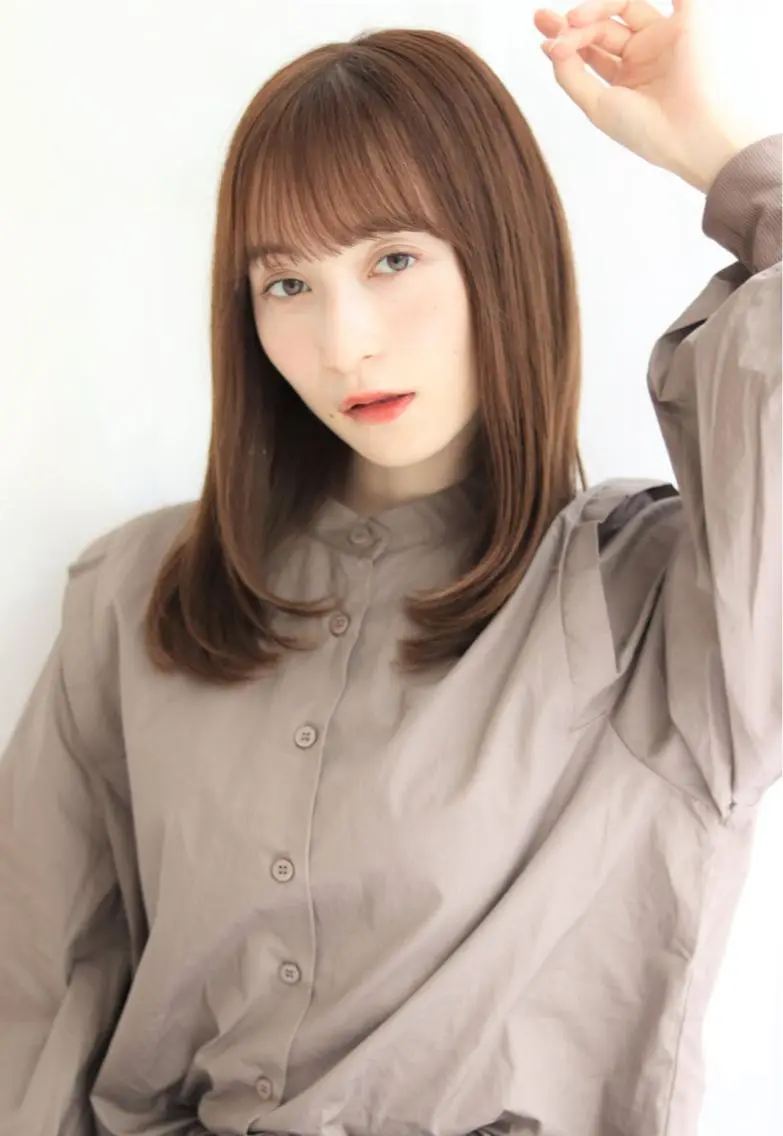 ミディアム ショートカット 💙hiyoriのヘアスタイル