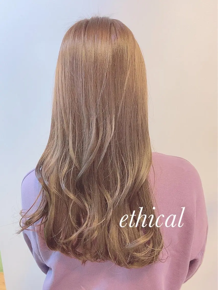 ロング カラー 【エシカル】 HOSOMIのヘアスタイル