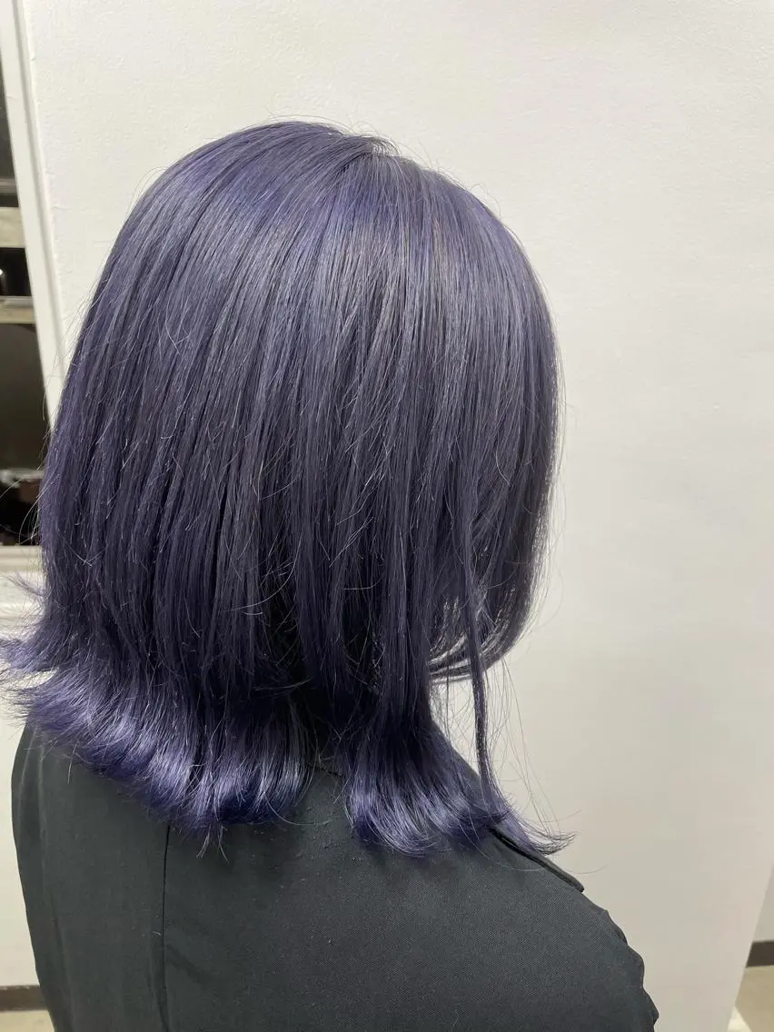 ショート カラー ヘアアレンジ 縮毛矯正/髪質改善/ ブリーチ毛/木元渓太のヘアスタイル