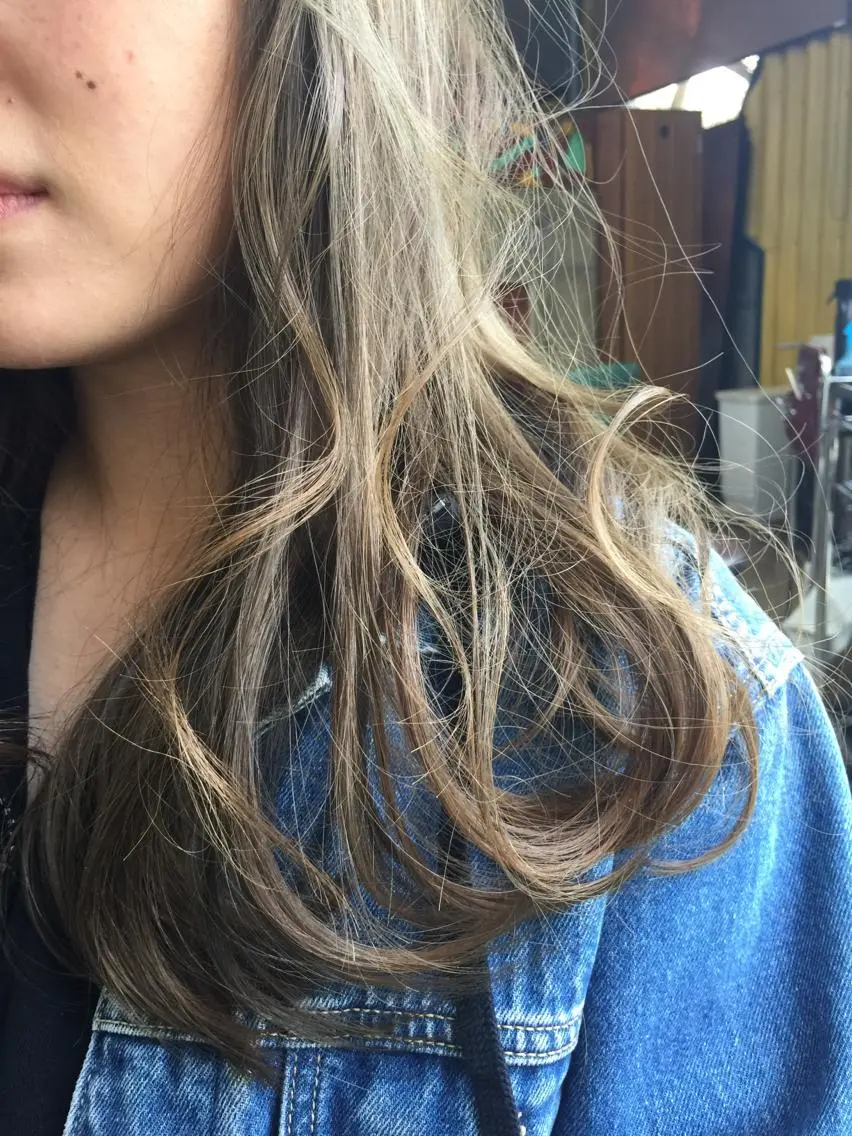 カラー ハイライトカラー 中村 海のヘアスタイル