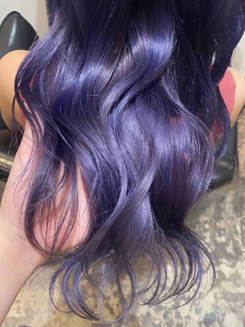 ロング カラー マンツーマン女性 美容師 奏のヘアスタイル