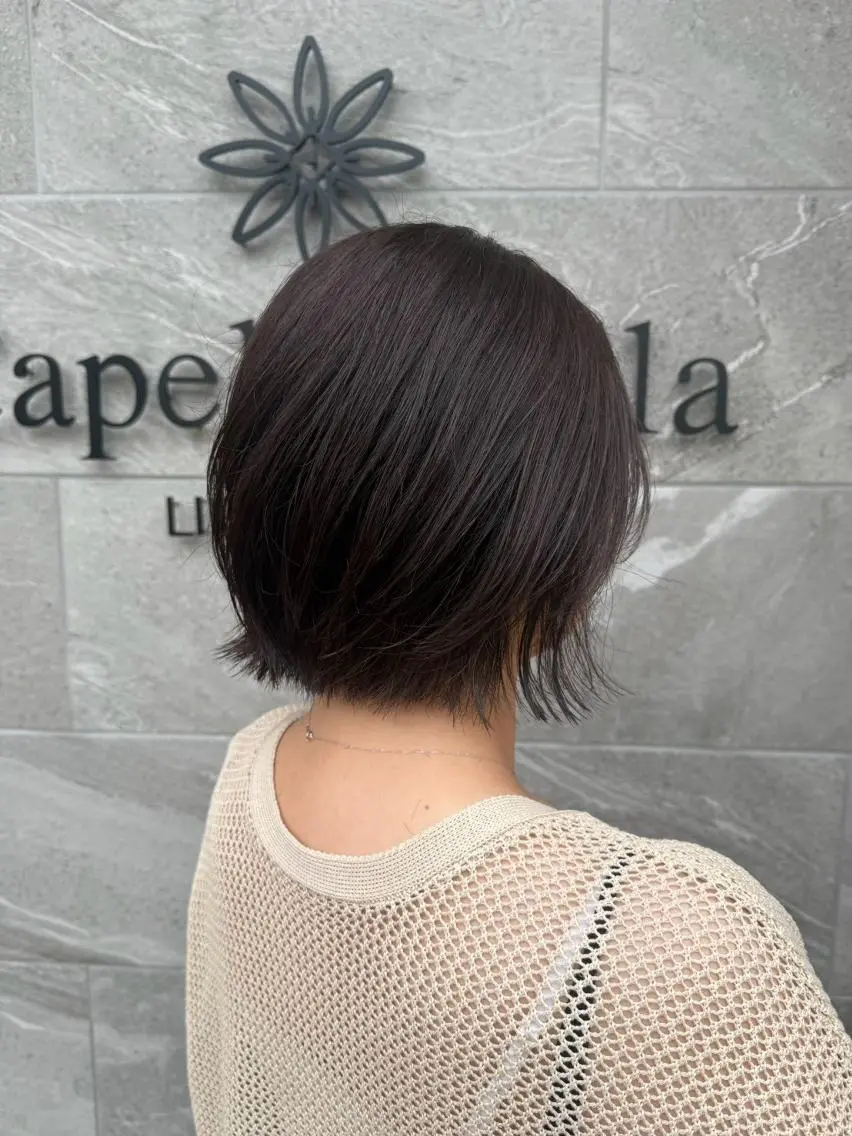 ショート ショートボブ ボブ レイヤーカット ショートヘア 暖色/透明感カラー 🎀 mizukiのヘアスタイル