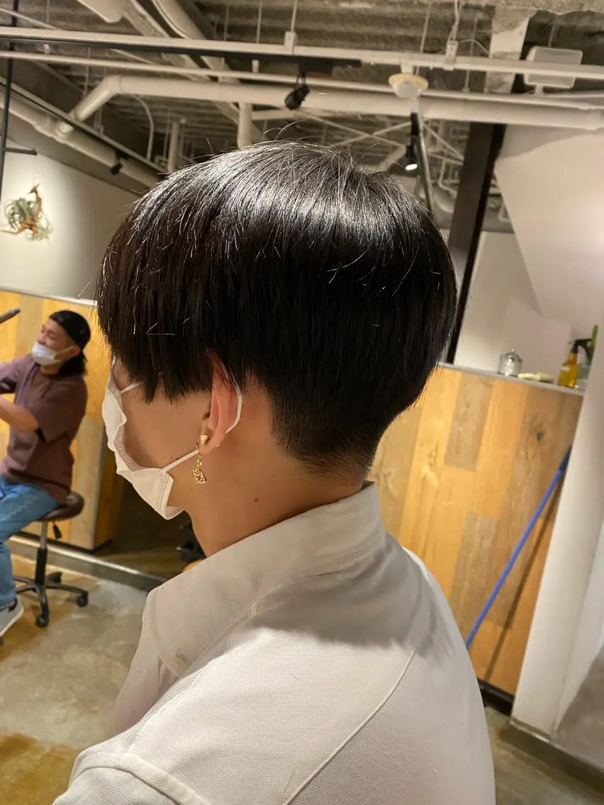 ショート メンズ マッシュ BELO キエのヘアスタイル