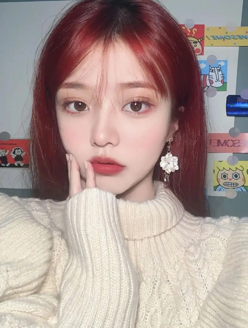カラー ロング カット ヘアカラー ヘッドスパ ヘアセット 🌹韓国×愛され暖色 渋谷🌹🍒のヘアスタイル