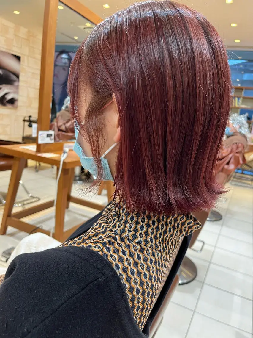 ショート カラー カット ヘアカラー トリートメント ハイトーンカラー🩵 耳ツボジュエリー👂のその他イメージ