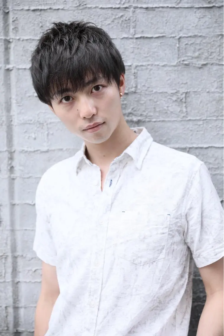 ショート メンズ カット パーマ 吉岡 昌吾のヘアスタイル