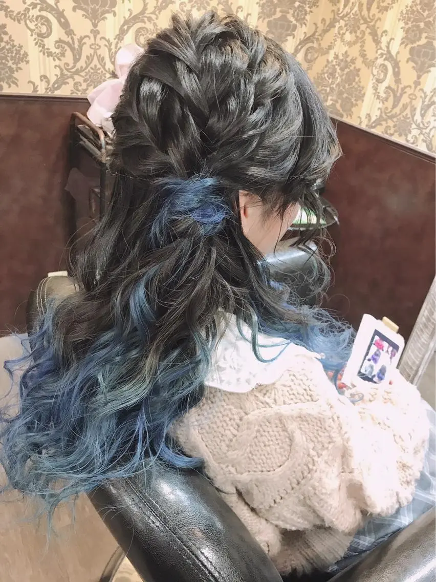 ヘアアレンジ 新宿24時間美容室✨ ノーラスナブのその他イメージ