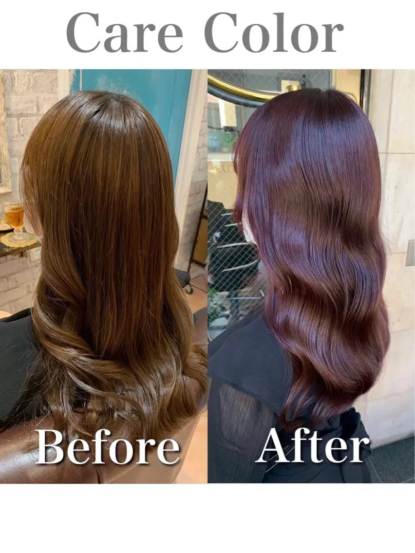 ロング カラー 小柳 公邦のヘアスタイル