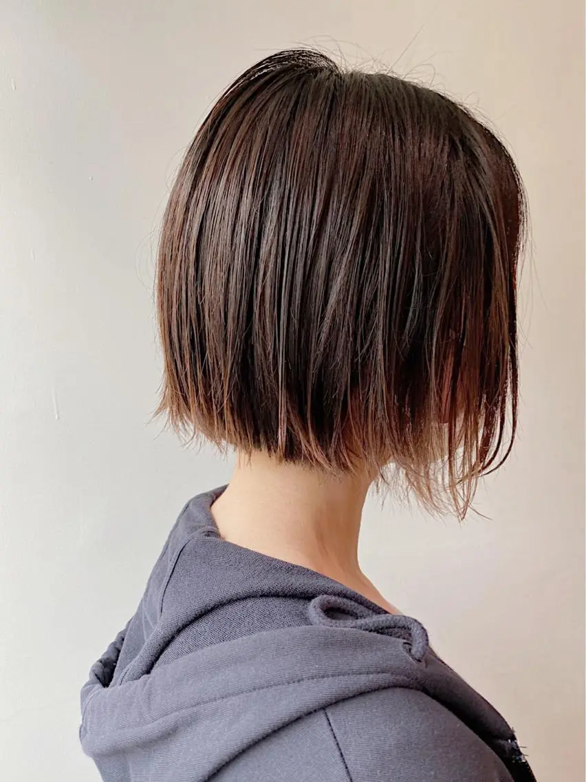 ショート カラー ノグチ ユウキ/ボブのヘアスタイル