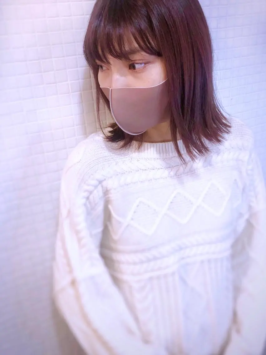 ミディアム カラー カット ヘアカラー トリートメント 山本 芳喜のヘアスタイル