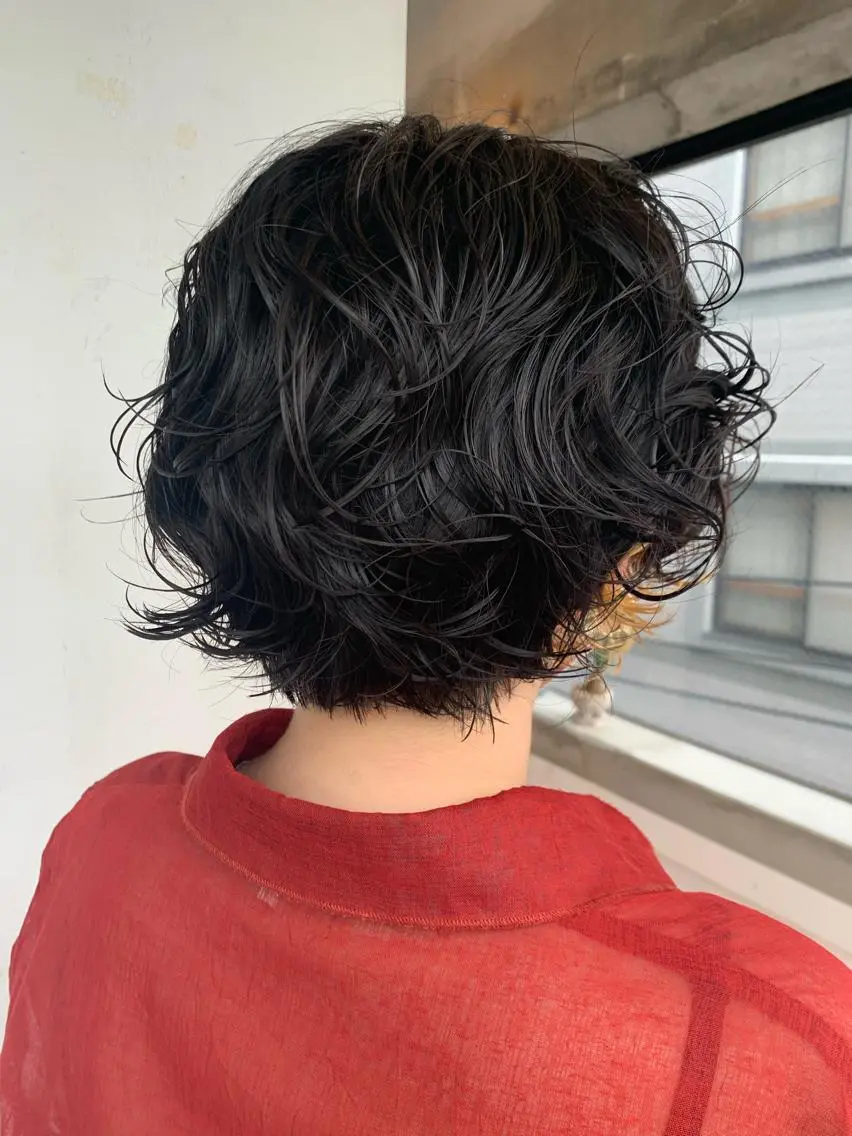 ショート ショートヘア 🌈パーマスタイル 🌈NARUMIのヘアスタイル