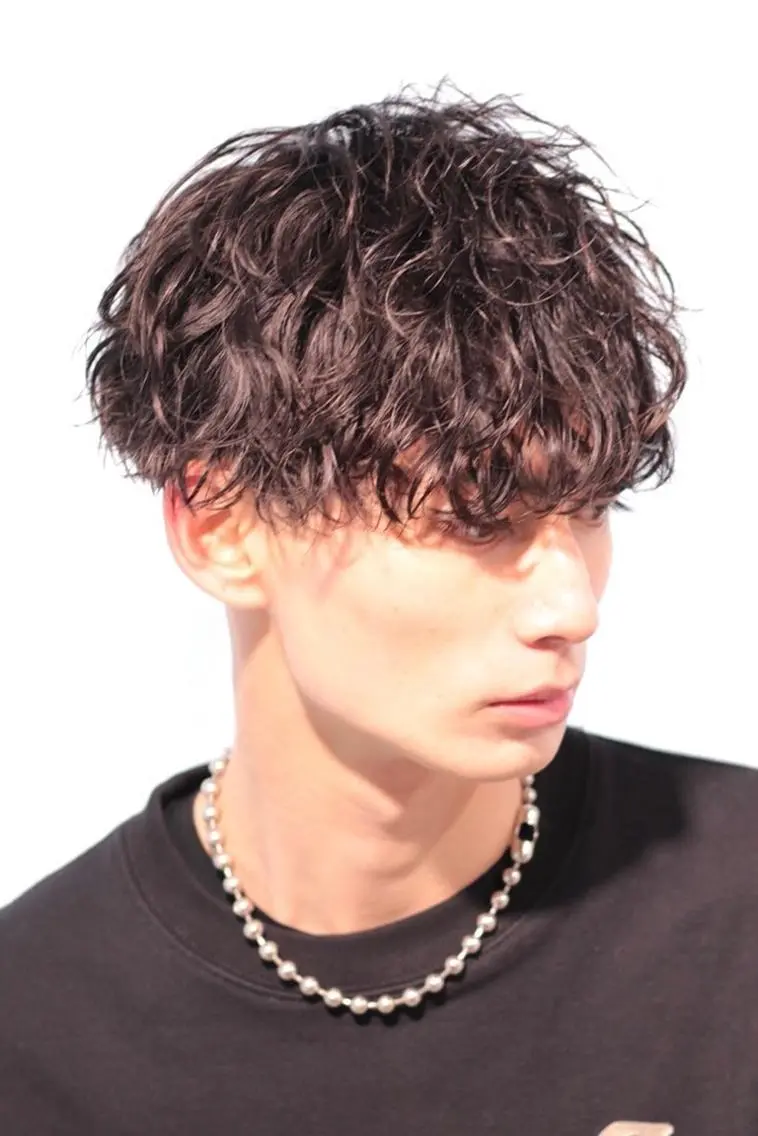 パーマ メンズ カット パーマ 💎メンズ特化💎 tomokiのヘアスタイル