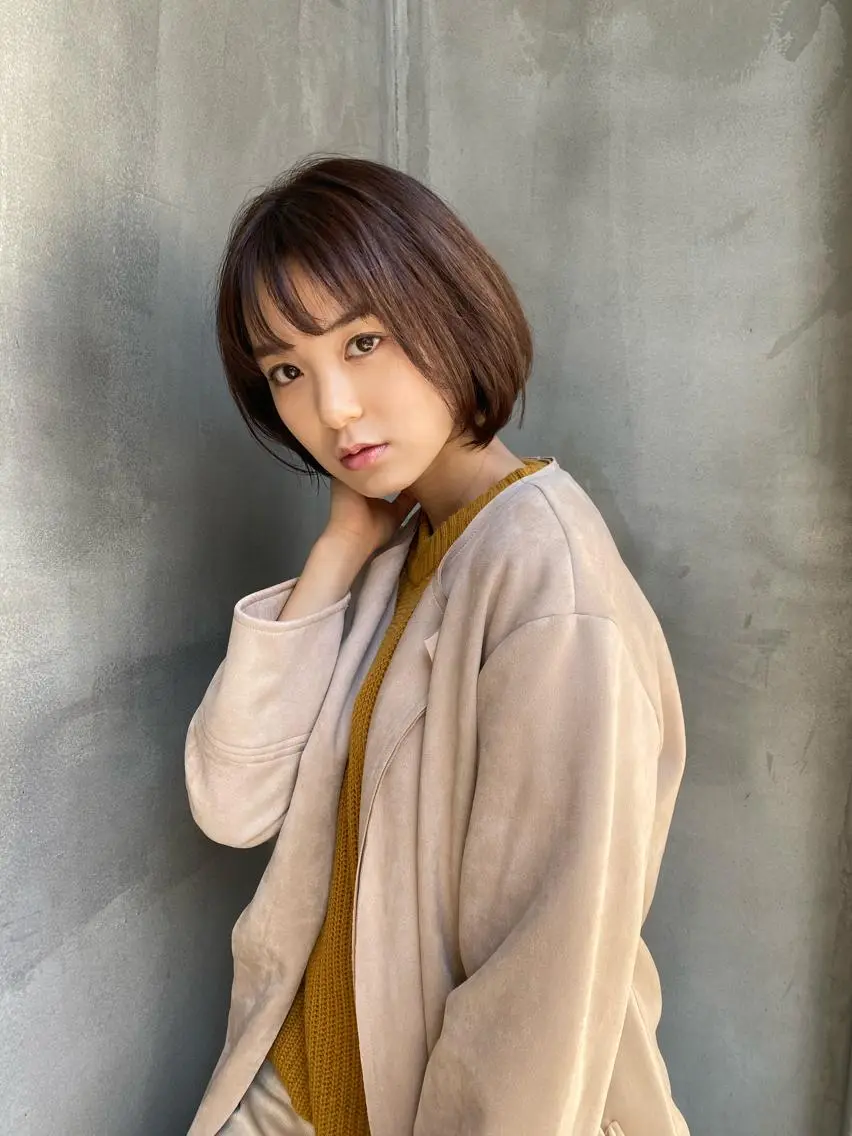 ショート ショートボブ ボブ ショートヘア 七尾 彰観のヘアスタイル