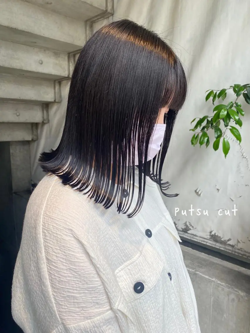 ミディアム カット トリートメント 似合わせレディース/ メンズ/あゆかのヘアスタイル