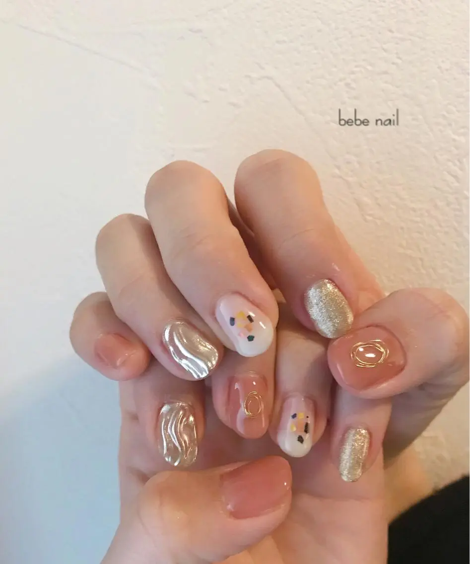 ネイル ジェルネイル ニュアンスネイル パラジェル Ann nailのネイルデザイン